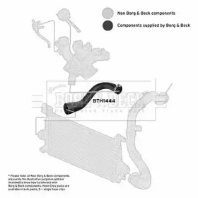 BORG & BECK bth1444 -  Трубка нагнетаемого воздуха